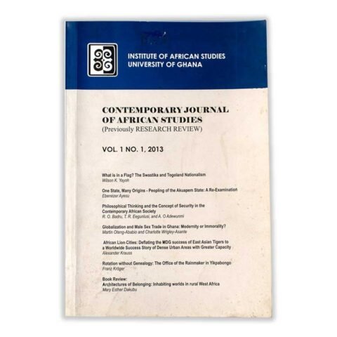 Contempoarary Journal of African Studies