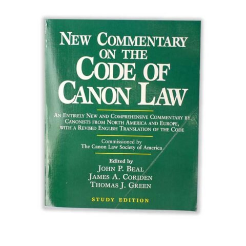 New Commentary On The Code Of Canon Law